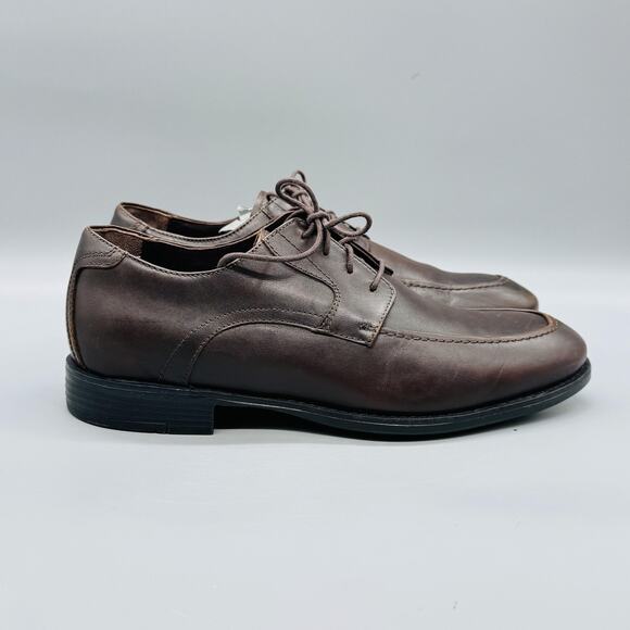 Johnston & Murphy Shoes Mens 8.5 Brown Leather XC4 Waterproof Oxford Dress main image 8